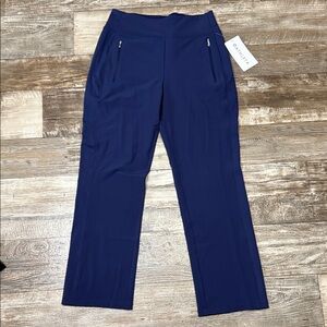 Athleta Women's NEW Navy Straight Leg Pants Size 8